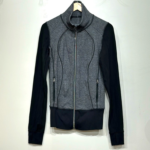 Lululemon Nice Asana Jacket Herringbone - Picture 3 of 12
